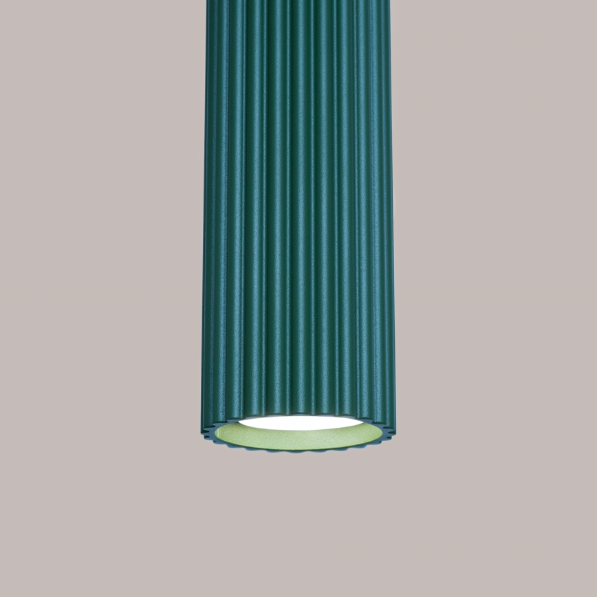 Brilagi - LED-pendel på kabel CRESTO 1xGU10/10W/230V turkis