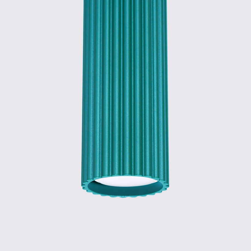 Brilagi - LED-pendel på kabel CRESTO 1xGU10/10W/230V turkis