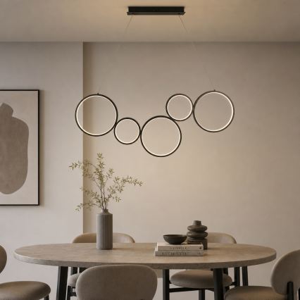 Brilagi - LED-pendel på kabel ECHO LED/60W/230V 4000K 100 cm sort