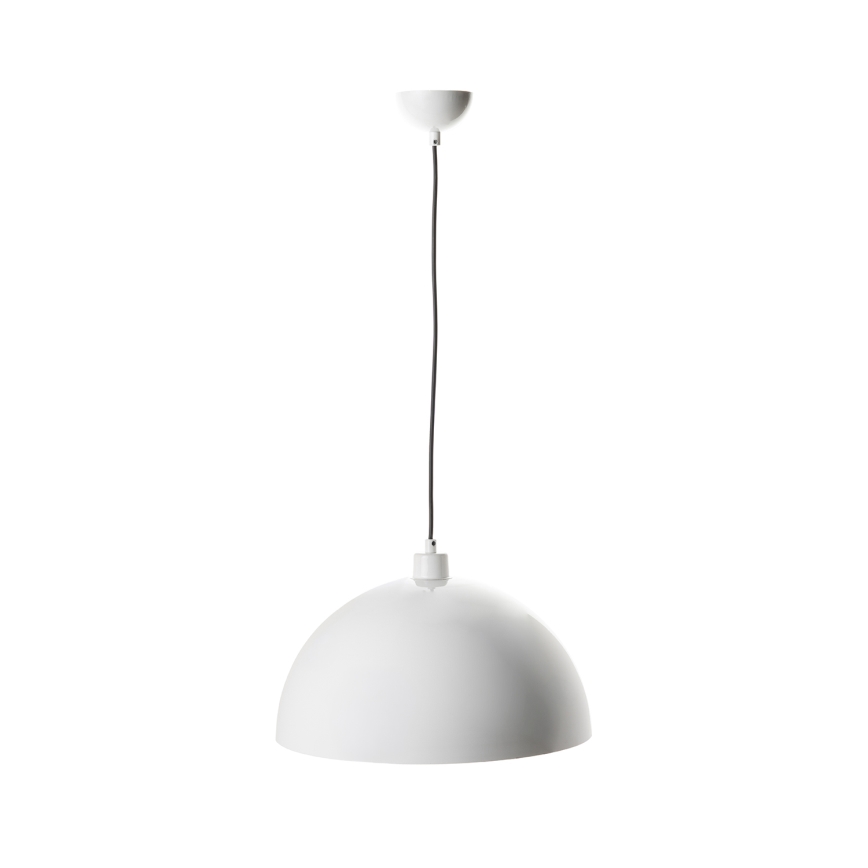 Brilagi - LED-pendel på kabel METALO 1xE27/40W/230V Ø 40 cm hvid/kobber