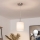 Brilagi - LED-pendel på kabel NUBILA 1xE27/60W/230V Ø 14 cm hvid