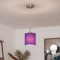 Brilagi - LED-pendel på kabel NUBILA 1xE27/60W/230V Ø 14 cm lilla
