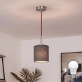 Brilagi - LED-pendel på kabel NUBILA 1xE27/60W/230V Ø 14 cm rød/antracit
