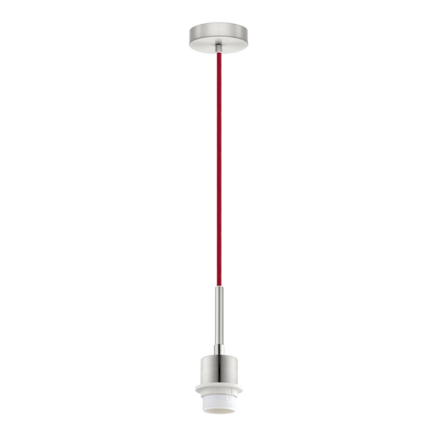 Brilagi - LED-pendel på kabel NUBILA 1xE27/60W/230V Ø 14 cm rød