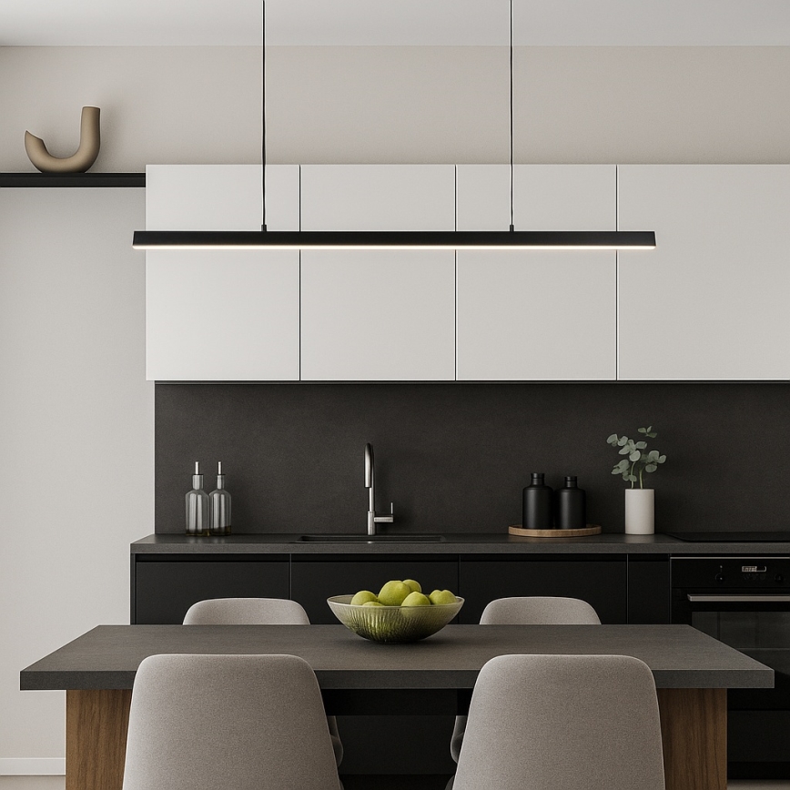 Brilagi - LED-pendel på kabel PAXIS LED/30W/230V 120 cm sort