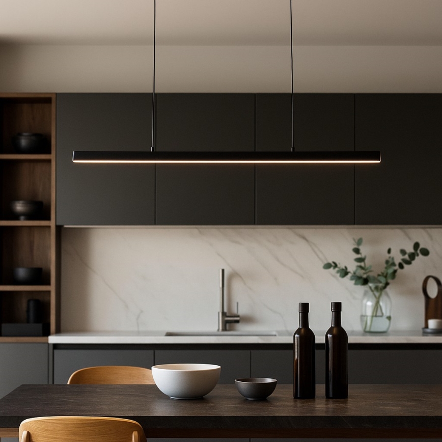 Brilagi - LED-pendel på kabel PAXIS LED/30W/230V 120 cm sort