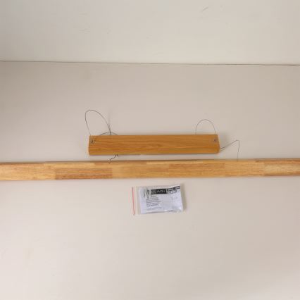 Brilagi - LED-pendel på kabel UMEA WOOD LED/40W/230V 150 cm træ