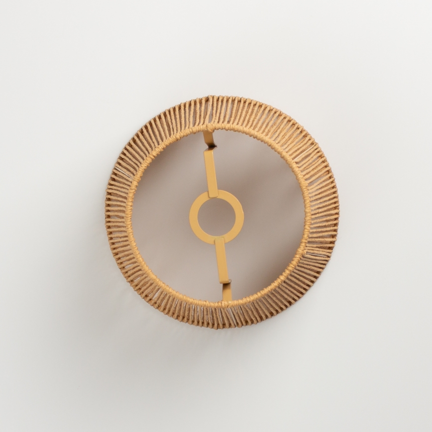 Brilagi - LED-pendel på ledning CERIA BOHO 1xE27/40W/230V Ø 28 cm brun