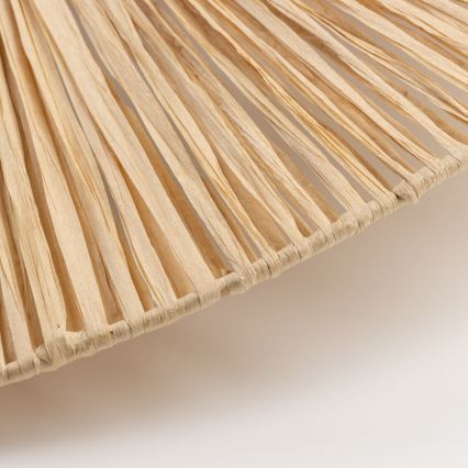 Brilagi - LED-pendel på ledning CERIA BOHO 1xE27/40W/230V Ø 60 cm raffia