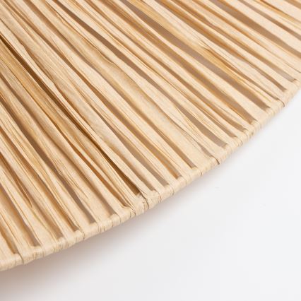 Brilagi - LED-pendel på ledning CERIA BOHO 1xE27/40W/230V Ø 80 cm raffia