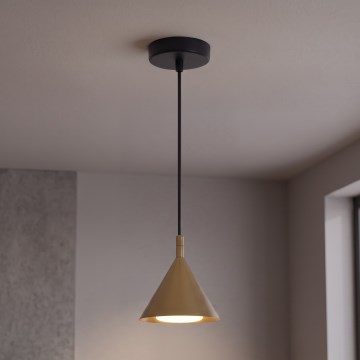BRILAGI - LED Pendel på ledning CONE SINGLE 1xGX53/15W/230V guld