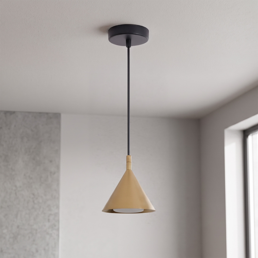 BRILAGI - LED Pendel på ledning CONE SINGLE 1xGX53/15W/230V guld