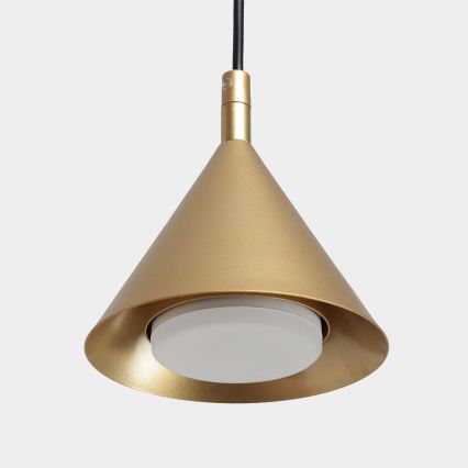 BRILAGI - LED Pendel på ledning CONE SINGLE 1xGX53/15W/230V guld