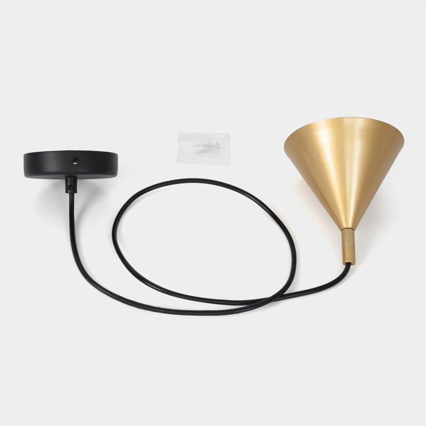 BRILAGI - LED Pendel på ledning CONE SINGLE 1xGX53/15W/230V guld