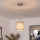 Brilagi - LED-pendel på ledning NUBILA 1xE27/60W/230V Ø 14 cm brun