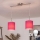 Brilagi - LED-pendel på ledning NUBILA 2xE27/60W/230V rosa