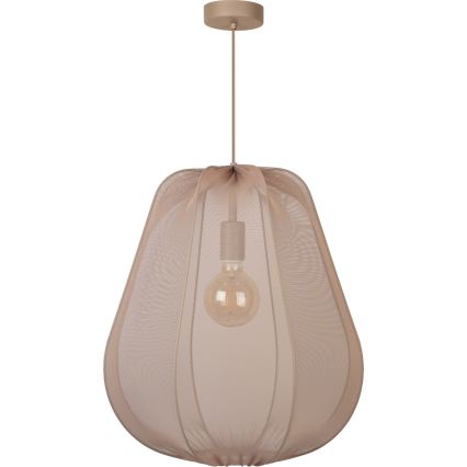 Brilagi - LED-pendel på wire ARVEN 1xE27/8W/230V Ø 37 cm beige