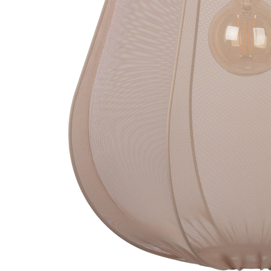 Brilagi - LED-pendel på wire ARVEN 1xE27/8W/230V Ø 37 cm beige