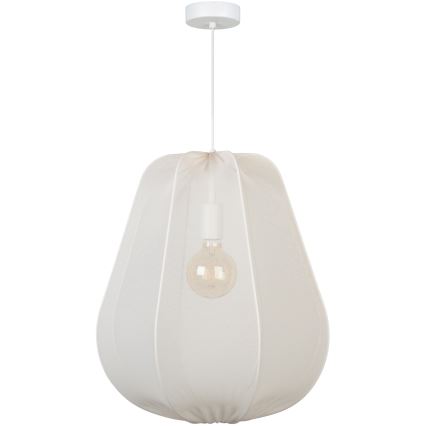 Brilagi - LED-pendel på wire ARVEN 1xE27/8W/230V Ø 37 cm hvid