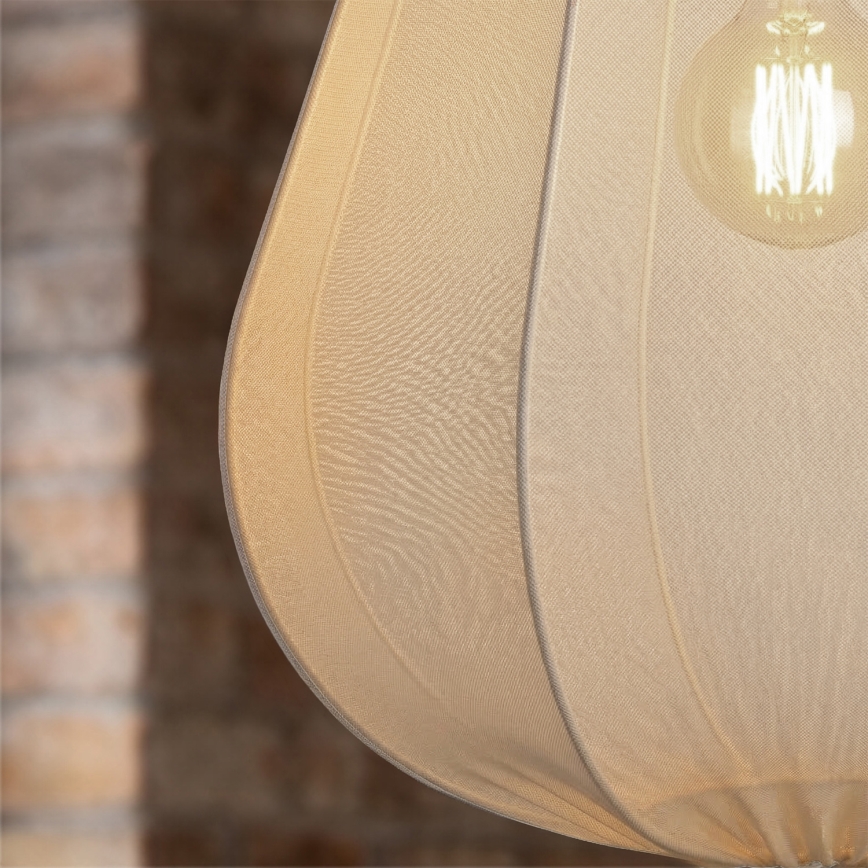 Brilagi - LED-pendel på wire ARVEN 1xE27/8W/230V Ø 37 cm hvid