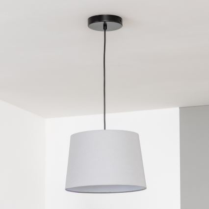 Brilagi - LED-pendel på wire CERIA 1xE27/40W/230V Ø 30 cm grå