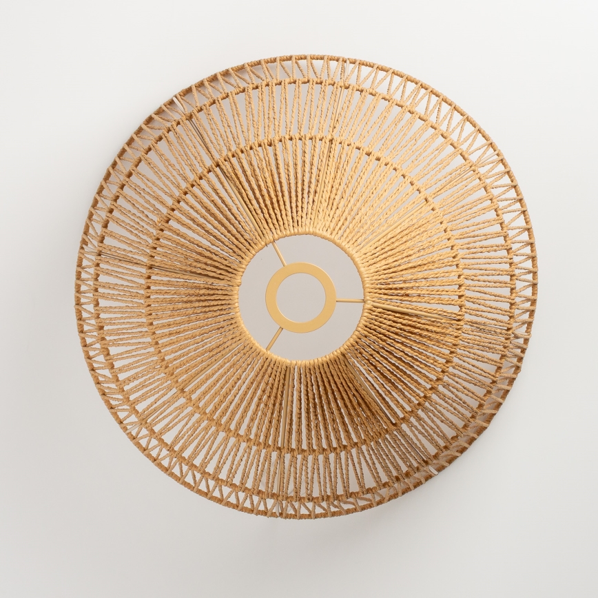 Brilagi - LED-pendel på wire CERIA BOHO 1xE27/40W/230V Ø 70 cm brun