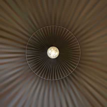 Brilagi - LED-pendel på wire CERIA WIRE 1xE27/40W/230V Ø 38 cm sort