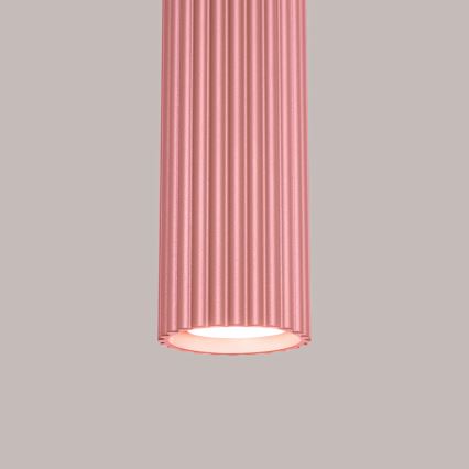 Brilagi - LED-pendel på wire CRESTO 1xGU10/10W/230V lyserød