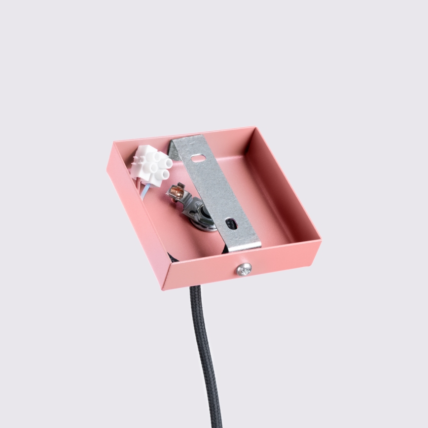 Brilagi - LED-pendel på wire CRESTO 1xGU10/10W/230V lyserød