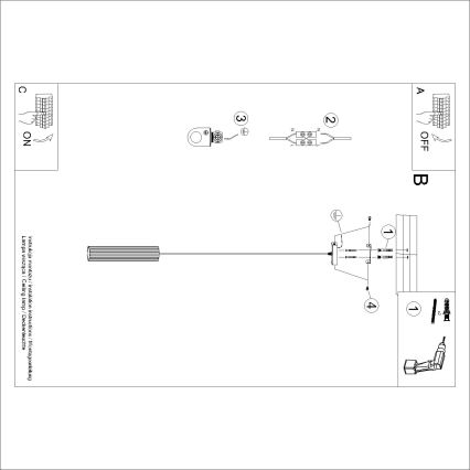Brilagi - LED-pendel på wire CRESTO 1xGU10/10W/230V lyserød