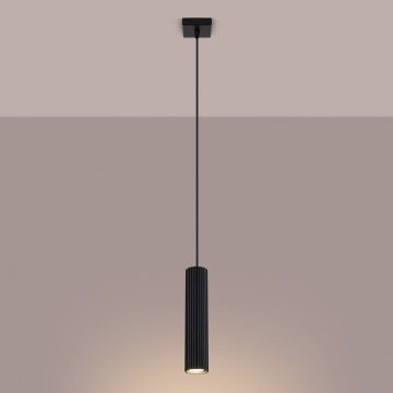 Brilagi - LED-pendel på wire CRESTO 1xGU10/10W/230V sort