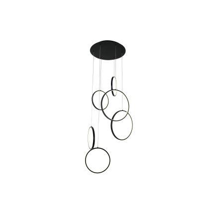 Brilagi - LED-pendel på wire ECHO LED/80W/230V 4000K Ø 50 cm sort