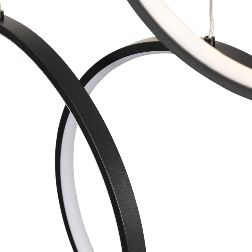 BRILAGI - LED-pendel på wire ECHO LED/80W/230V 4000K Ø 50 cm sort