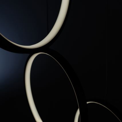 BRILAGI - LED-pendel på wire ECHO LED/80W/230V 4000K Ø 50 cm sort