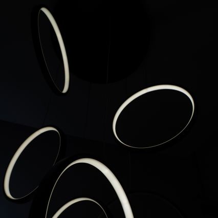 BRILAGI - LED-pendel på wire ECHO LED/80W/230V 4000K Ø 50 cm sort
