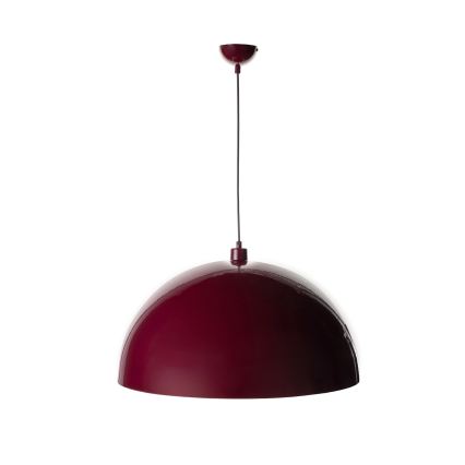 BRILAGI - LED-pendel på wire METALO 1xE27/40W/230V Ø 60 cm bordeaux/kobber