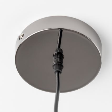 Brilagi - LED-pendel på wire MILLA 6xG9/3W/230V, sort krom/røget