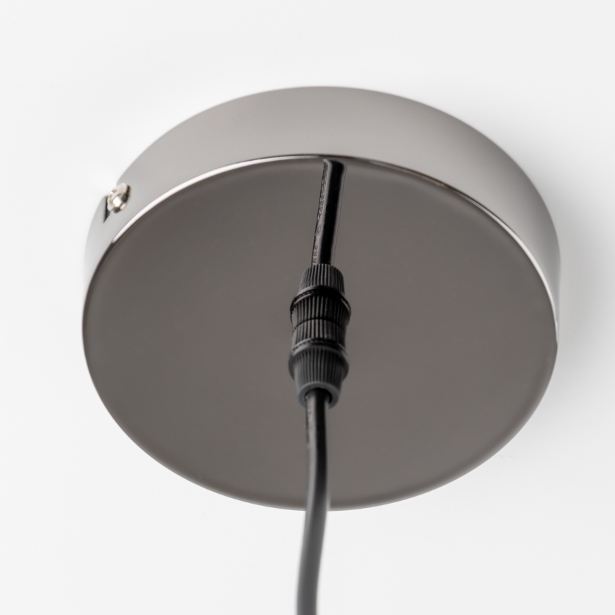 Brilagi - LED-pendel på wire MILLA 6xG9/3W/230V, sort krom/røget