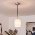 Brilagi - LED pendel på wire NUBILA 1xE27/60W/230V Ø 14 cm sort/creme