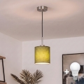 Brilagi - LED-pendel på wire NUBILA 1xE27/60W/230V Ø 14 cm sort/grøn