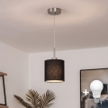 Brilagi - LED-pendel på wire NUBILA 1xE27/60W/230V Ø 14 cm sort