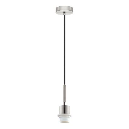 Brilagi - LED-pendel på wire NUBILA 1xE27/60W/230V Ø 14 cm sort/lyserød