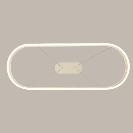 Brilagi - LED-pendel på wire PONDIE LED/45W/230V 80x30 cm hvid