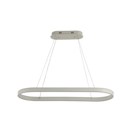 Brilagi - LED-pendel på wire PONDIE LED/45W/230V 80x30 cm hvid