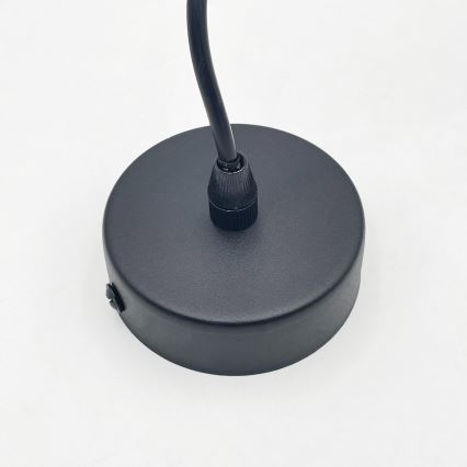 Brilagi - LED-pendel på wire RIDDY 1xE27/60W/230V sort