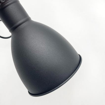 Brilagi - LED-pendel på wire RIDDY 1xE27/60W/230V sort