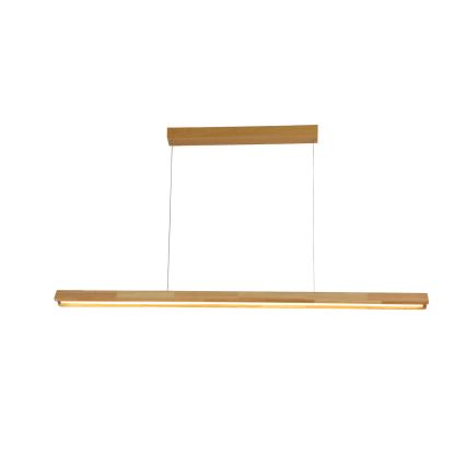 Brilagi - LED-pendel på wire UMEA WOOD LED/30W/230V 120 cm gummitræ