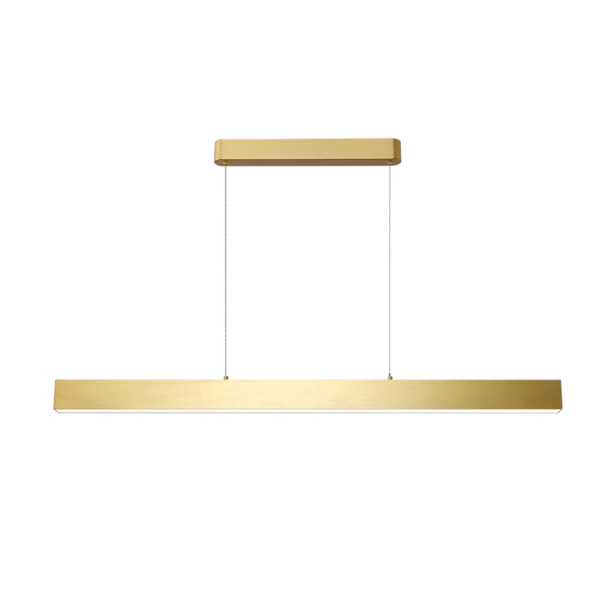 Brilagi - LED pendel SLEEKLINE LED/40W/230V 3000/4500/6000K guldfarvet
