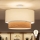 Brilagi - LED-plafondlampe CERIA 1x E27/60W/230V Ø 50 cm hvid/beige