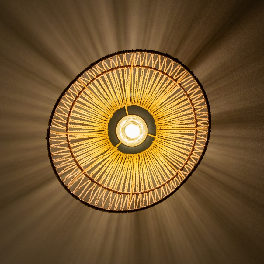 Brilagi - LED-plafondlampe CERIA BOHO 1xE27/40W/230V Ø 30 cm brun